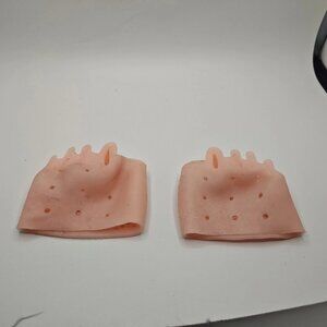 2Pcs Silicone Bunion Toe Corrector Orthotics Straighter Separator Pain READ